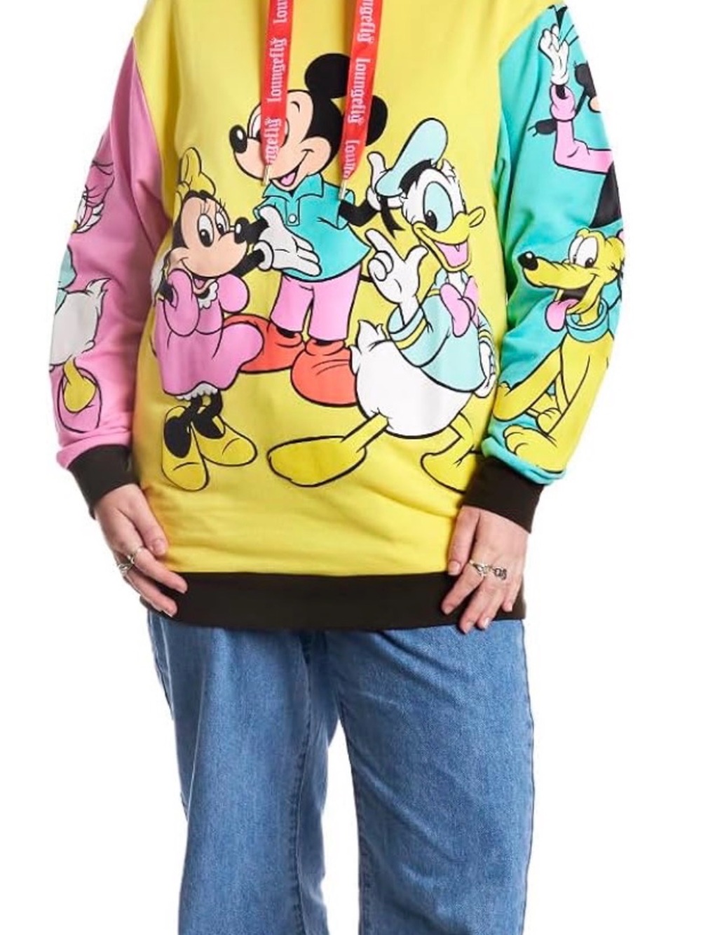 Loungefly Disney 100th Mickey and Friends Hoodie size3X